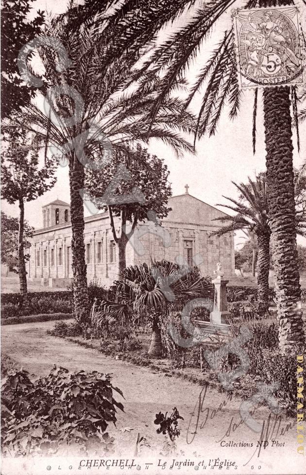 CHERCHELL EGLISE ET JARDIN.jpg